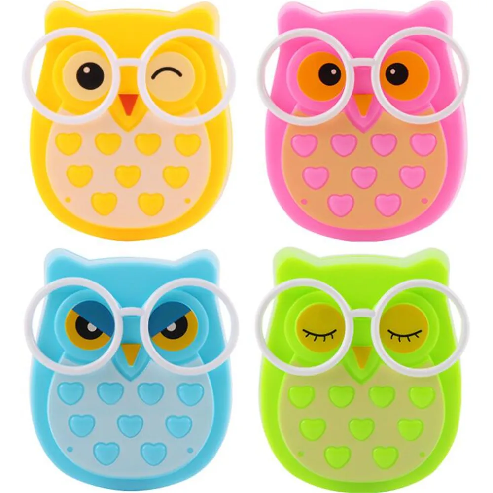 Миниатюрный детский ночник в виде совы автоматический сенсорный светильник с