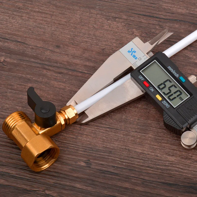 1/4 дюймовый соединитель трубы Водоочиститель трехступенчатый фильтр