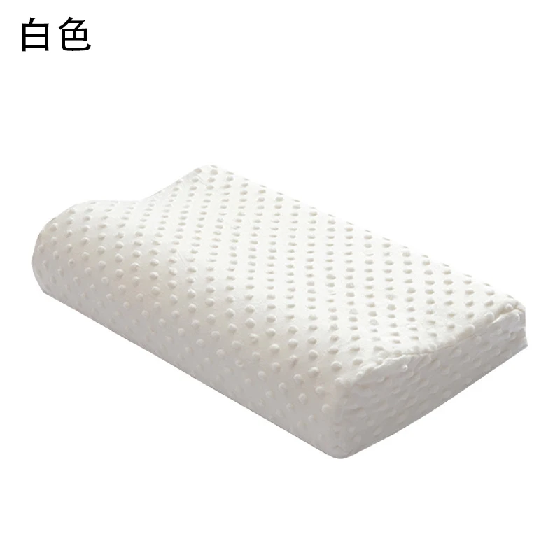 Подушка YOMDID синяя из полиэстера/хлопка с эффектом памяти