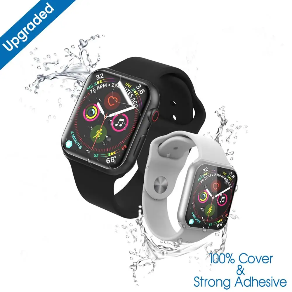 NTONPOWER Защита экрана для Apple Watch серии 3 2 1 ультратонкая Защитная пленка i 4 40 мм 42 44 |