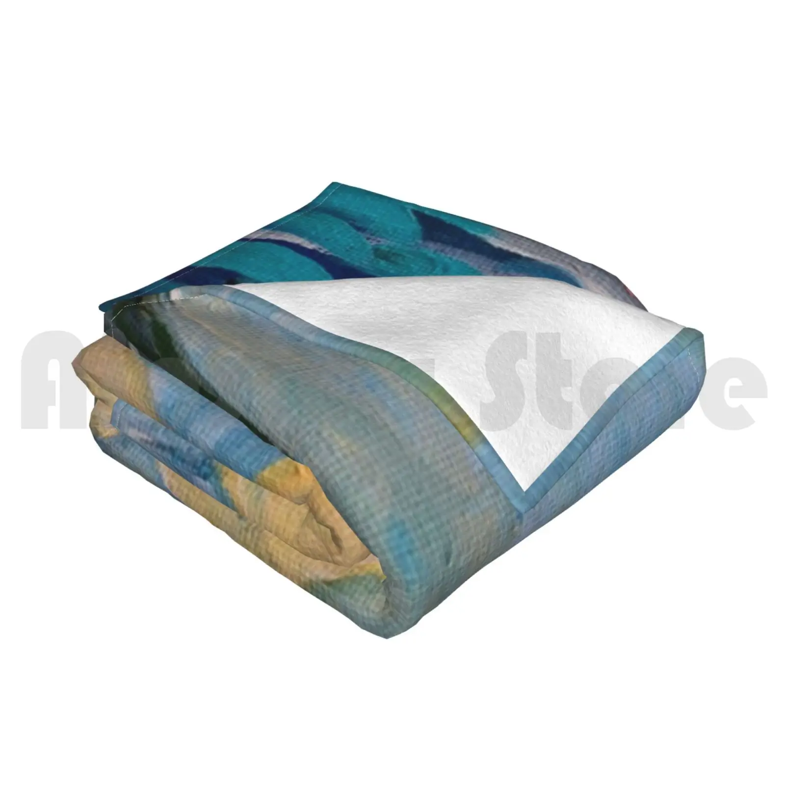 Синхронизированное плавание в Ирландском море одеяло для дивана-кровати