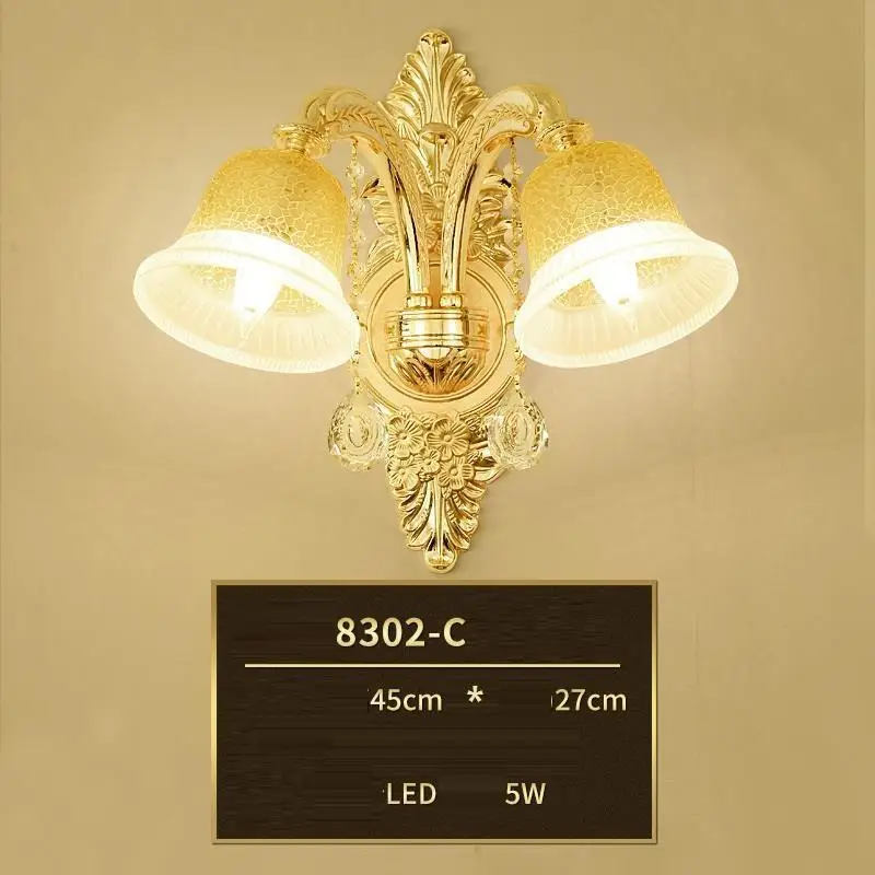 

Lighting Arandela Sconce Penteadeira Bathroom Aplique Lampara De Pared Interior Wandlamp Crystal Luminaire Wall Bedroom Light