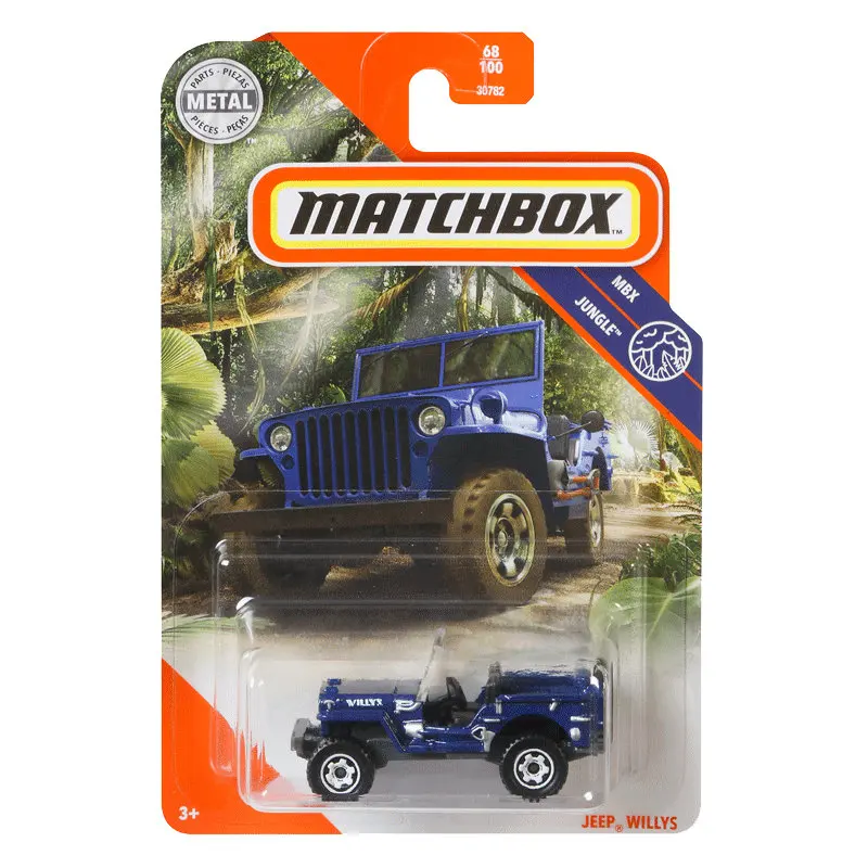 2020 спичечный коробок автомобили джип виллис 1/64 металлический литый