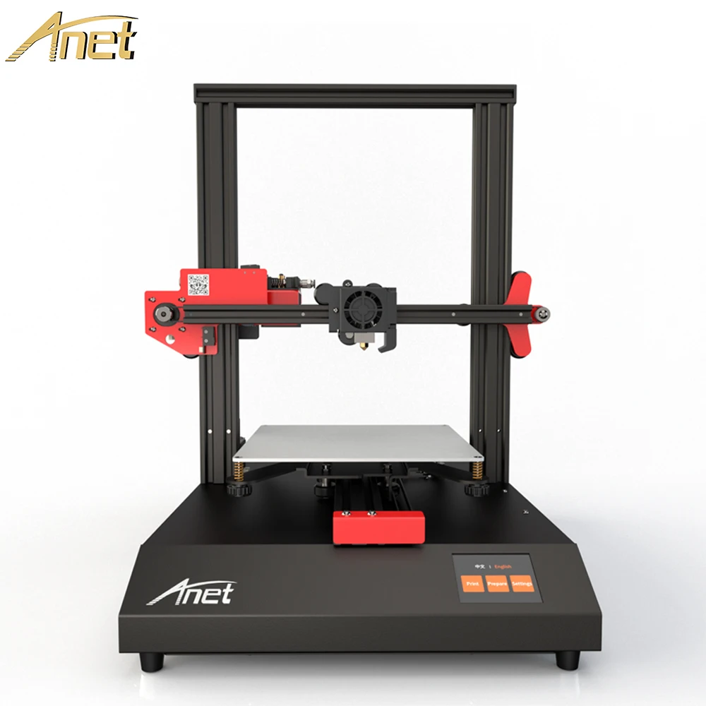 3D-принтер Anet FDM ET4 высокой точности размер печати 220x220x250 мм настольный наборы