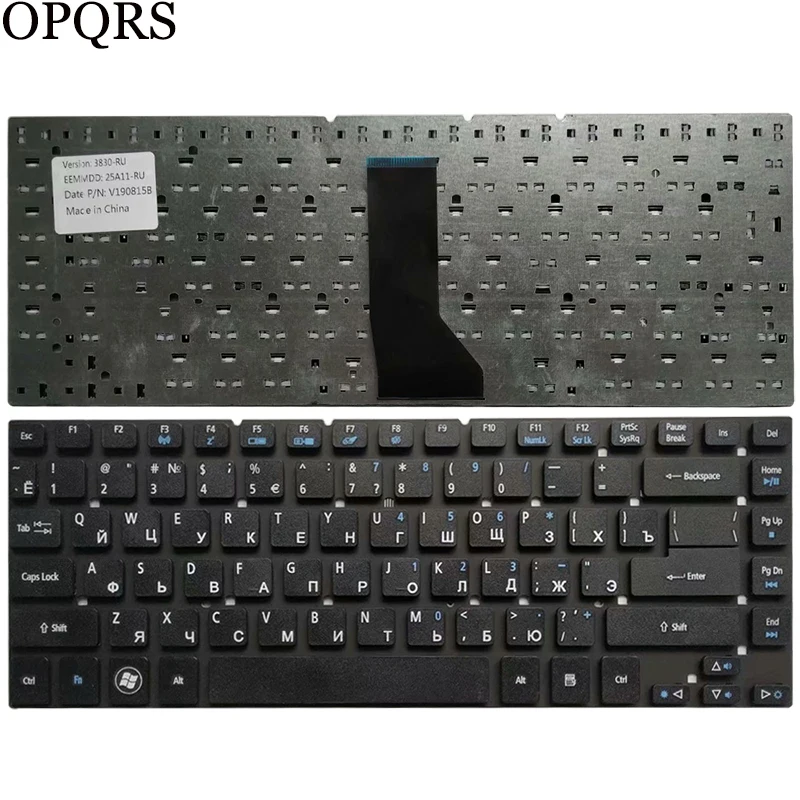 

Russian Laptop Keyboard for Acer Aspire 3830 3830G 3830T 3830TG 4830 4830G 4830T 4830TG V3-471 4755 4755g E1-410 series RU