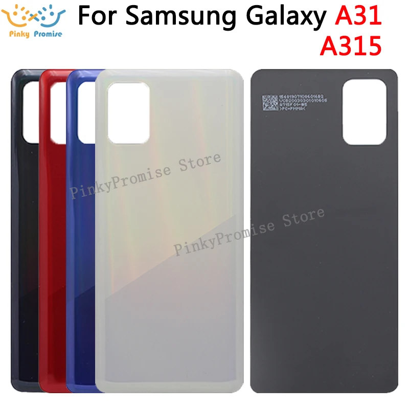 Чехол для аккумулятора Samsung A31 запасной чехол задней панели телефона Galaxy замены