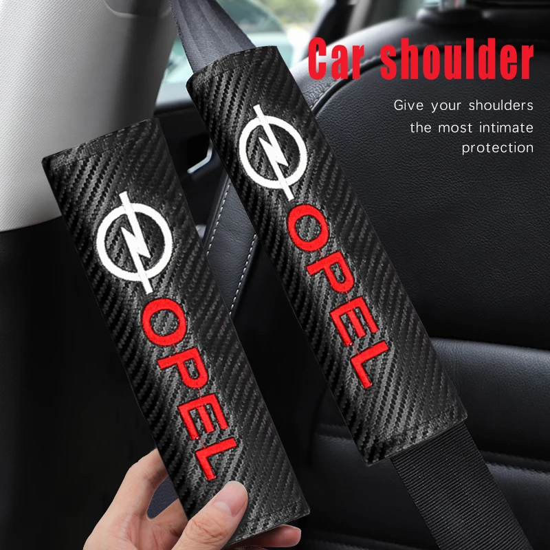 

Car Interior Accessories Seat Belt Cover Universal Car Shoulder Protection Pad For Opel H G J Corsa Insignia Astra Antara Meriva