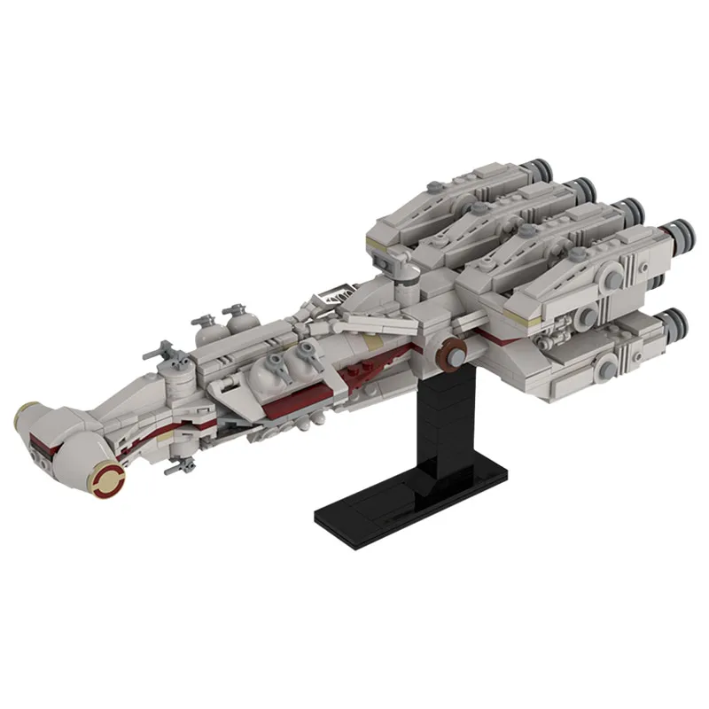 DIY космическая серия войн микро масштаб флот Tantived-IV крейсерская модель