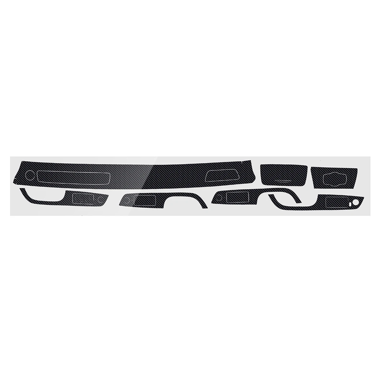 

Matte/Glossy Sticker Carbon Fiber Interior Central Control Console Trim For BMW 3 Series E90 E92 E93 2005-2013 LHD Only