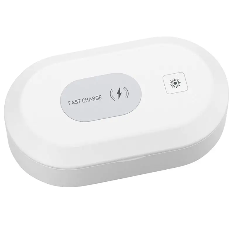 

1 Pc UV Sterilizer Box Durable White Sterilizer Box Charger for Watch Jewelry