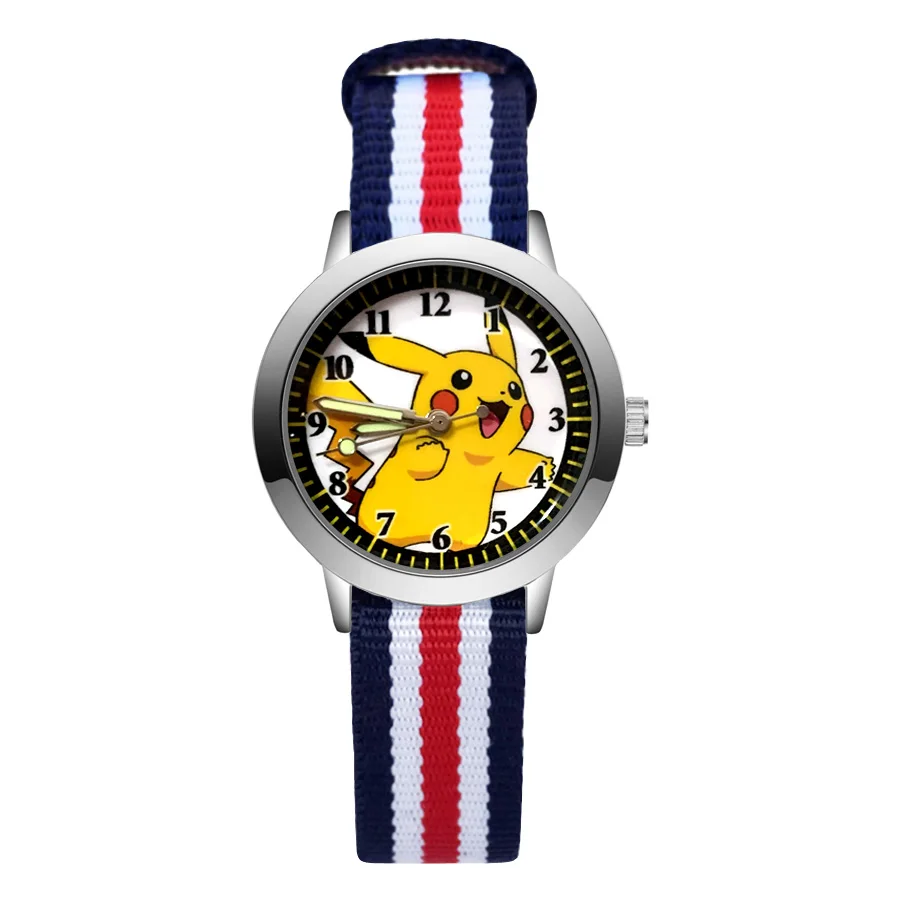 Часы Детские кварцевые с нейлоновым ремешком модные милые стильные детские