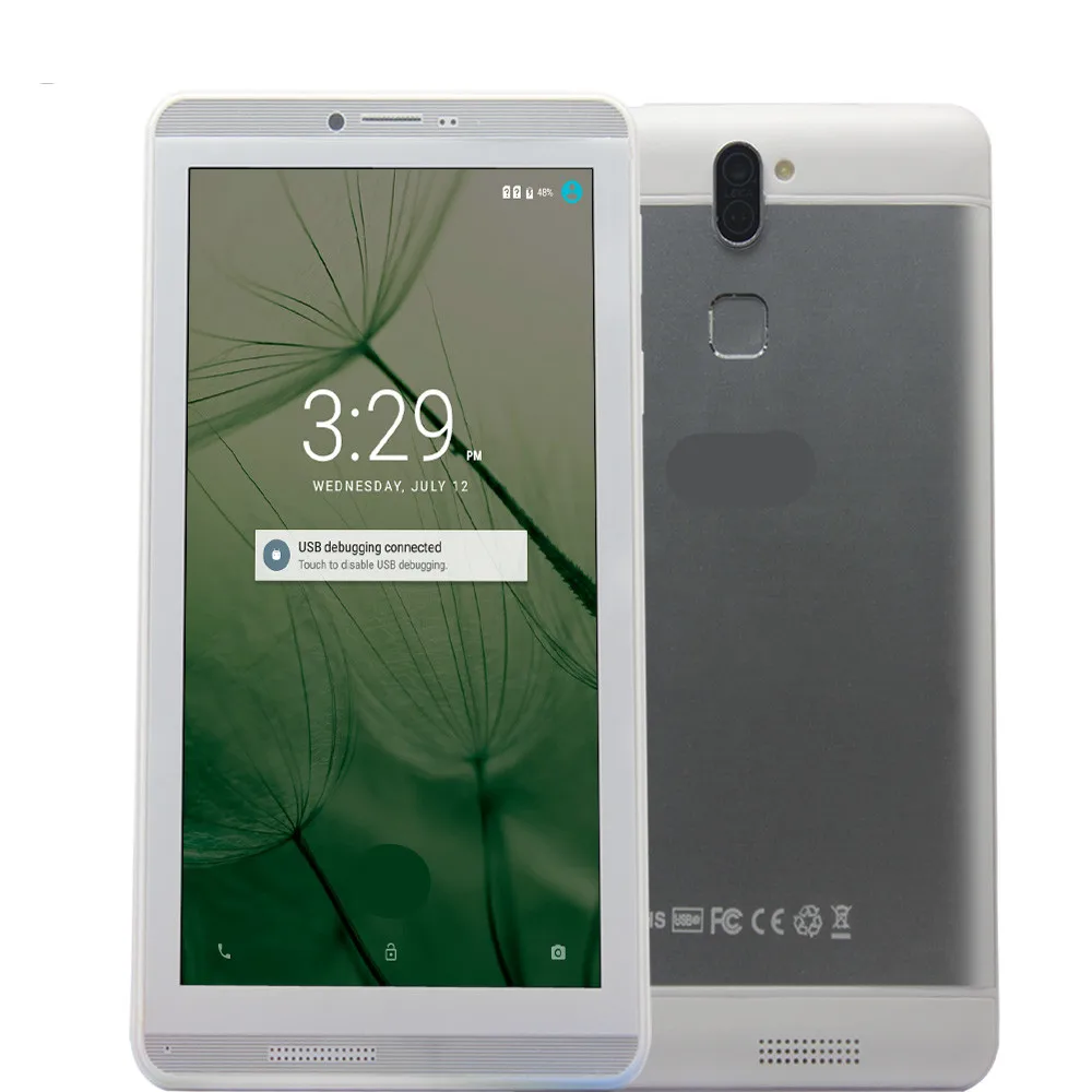 Планшет с 7-дюймовым дисплеем четырёхъядерным процессором MTK6582 ОЗУ 1 ГБ ПЗУ 8 Android 4