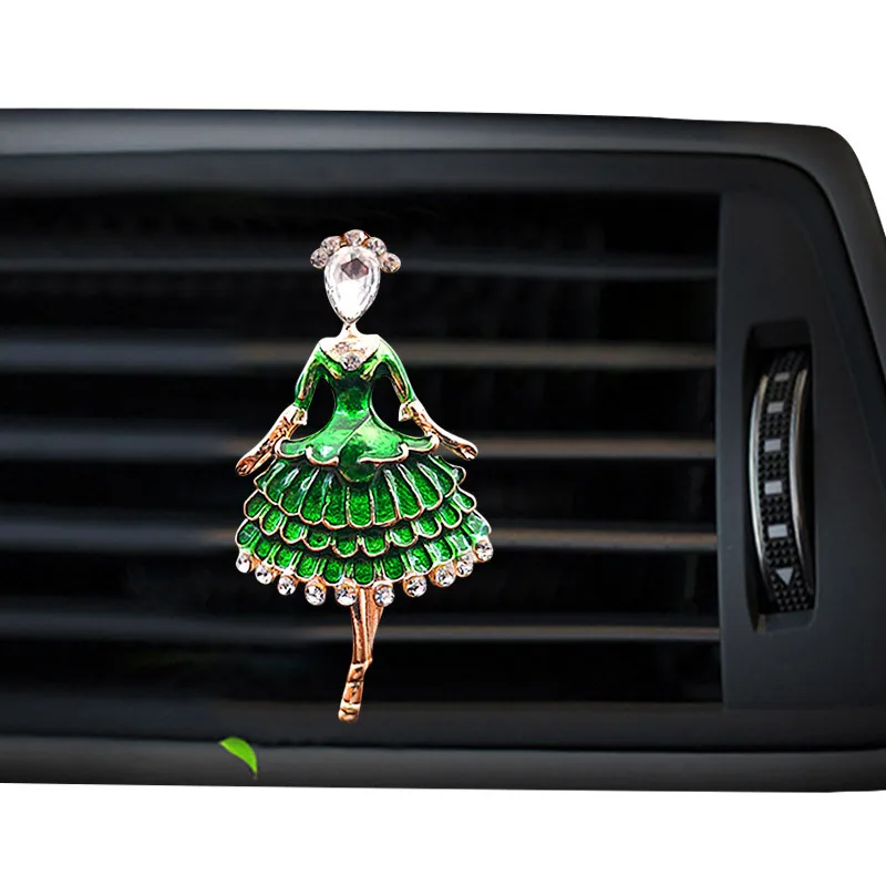 Освежитель воздуха для автомобиля в стиле танцующей девушки парфюмерный флакон