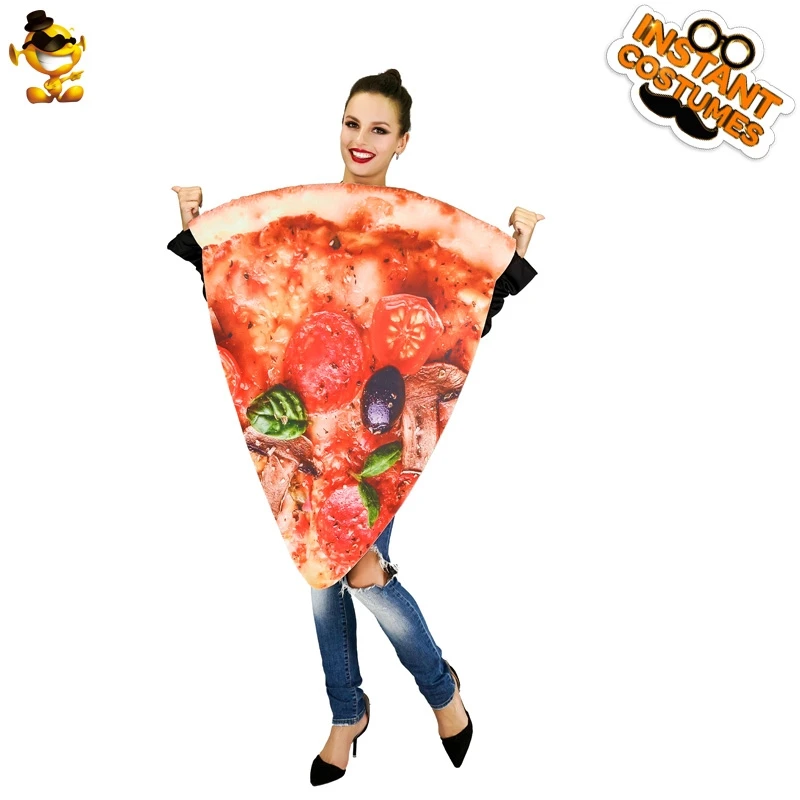 Взрослые Парные черные бананы гамбургерские пиццы Хотдог костюмы маскарадный