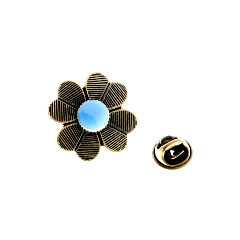 Винтажная Цветочная Брошь булавка дизайнерская на лацкан новинка воротник для