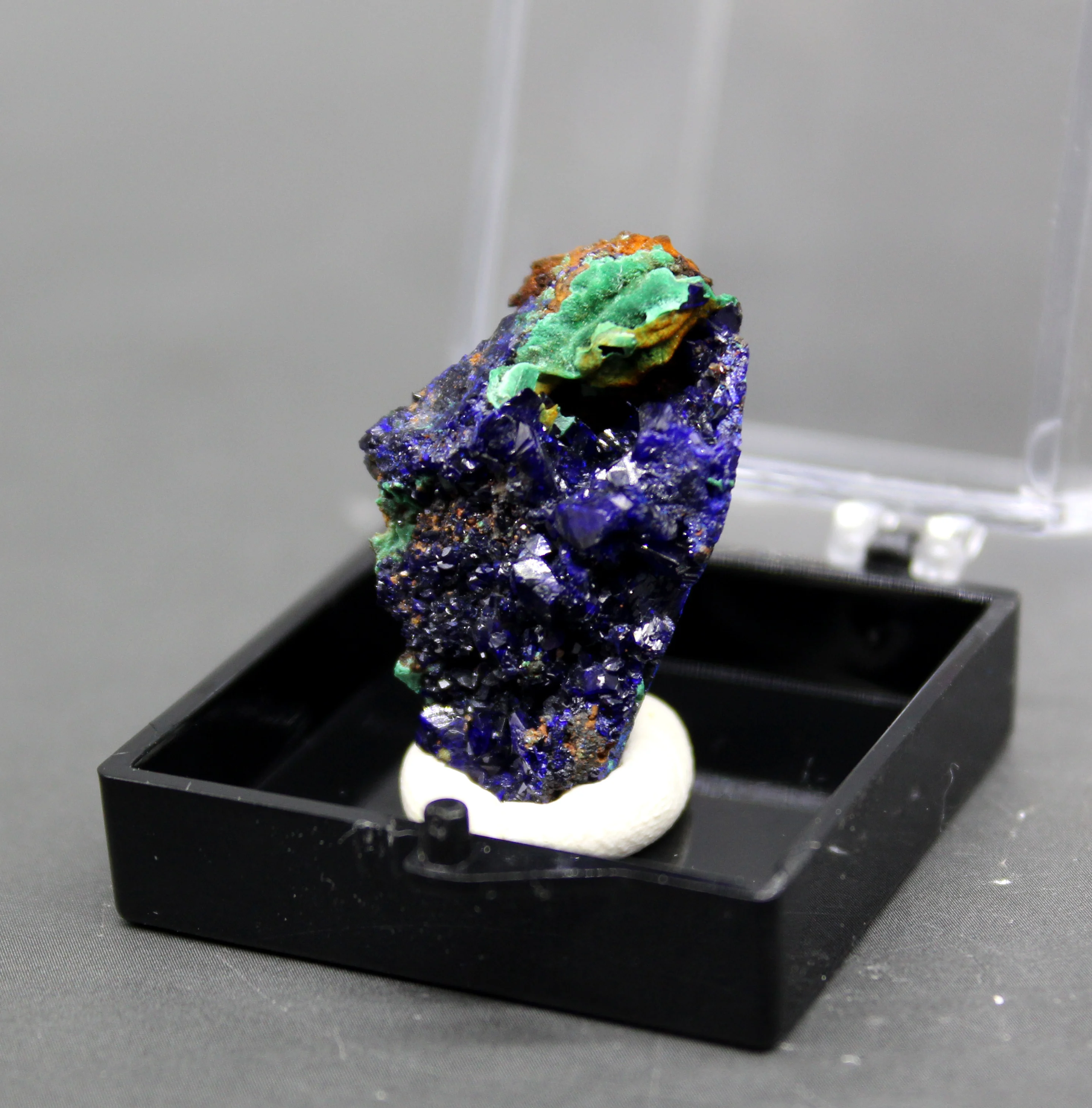 100% натуральный Azurite минеральный образец Кристальные камни и кристаллы целебные