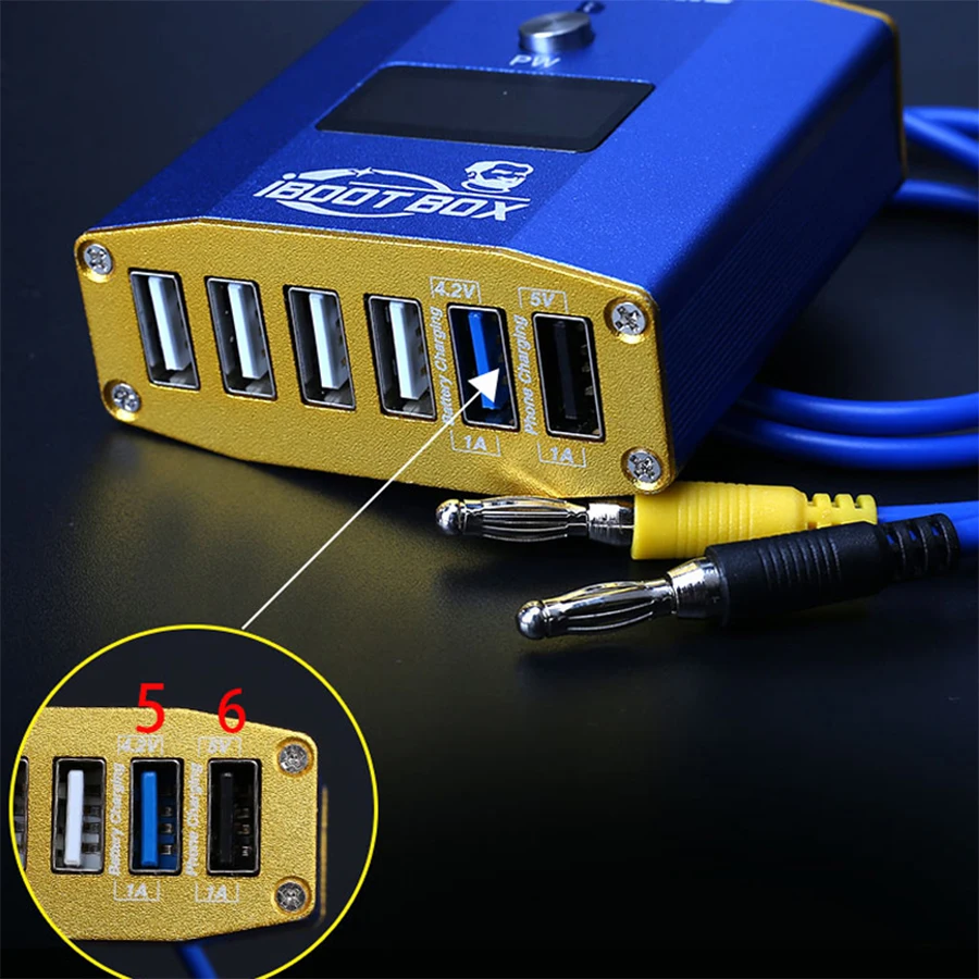 Кабель источника питания Mechanic iBoot для iPhone телефонов Android кабель постоянного тока