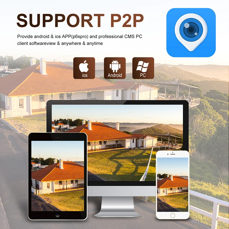 IP камера WiFi 2MP 1080P Беспроводная PTZ скоростная купольная CCTV IR V380 Pro уличная IP WiFi камера видеонаблюдения наружная