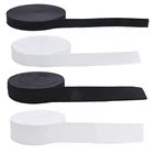 5 ярдоврулон 1,522,533,544,5 см Вьетнамки с эластичным ремешком для шитья полосы ленты поделки своими руками на плоской подошве эластичный шнур для одежды аксессуары для брюк