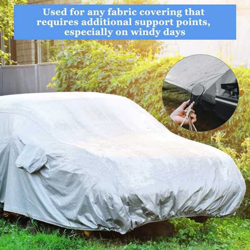 

Tarp Grabbers,Tarp Clips Movable Snaps Clip Without Damaging a Hole with Metal Buckle,for Outdoor Camping,Tent,Awning,Et