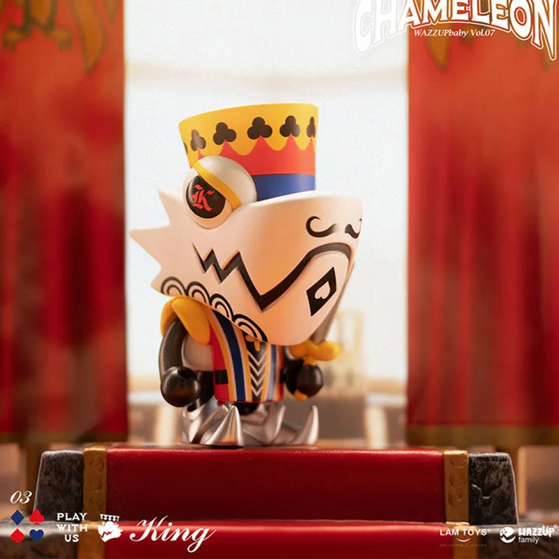

Poker Kingdom Chameleon Seventh Bullet Figure Blind Box Animation Car Decoration Anime Figure Figure