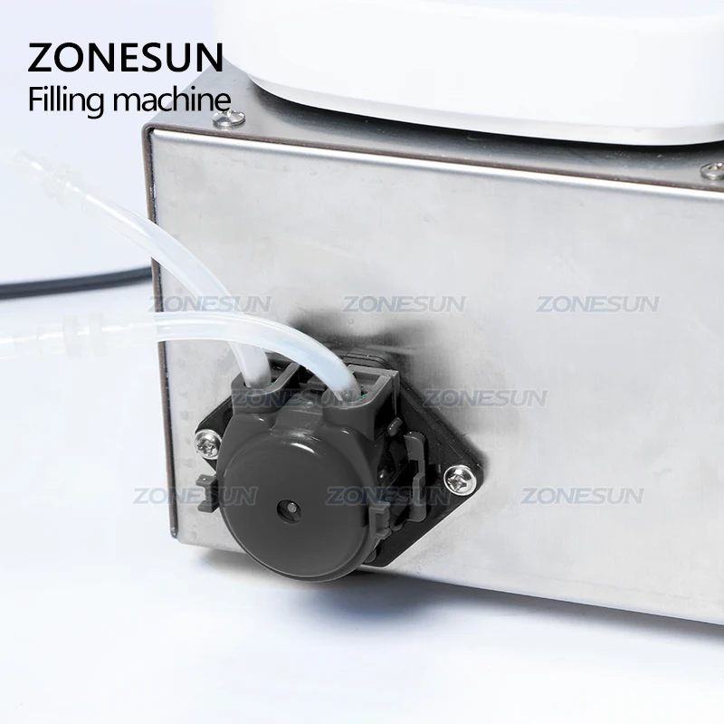 ZONESUN 0-50 мл маленькая автоматическая машина для наполнения жидкостью с ЧПУ 110-220 В