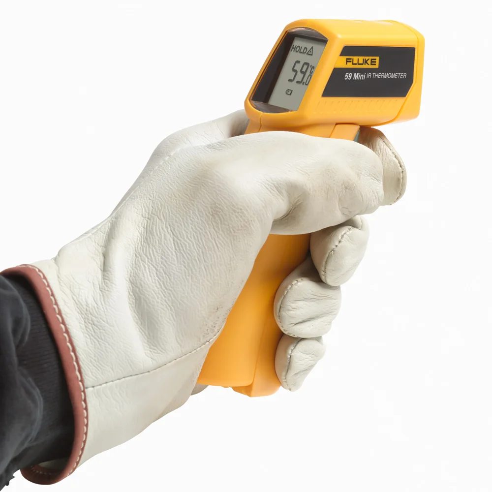 FLUKE F59 инфракрасный термометр тепловизор Мини ИК термометр-18~ 275℃(0~ 525℉) цифровой Ручной тестер температуры лазерный пистолет