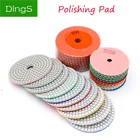 1 шт. 34 дюйма шлифовальный диск влажные Алмазные полировальные диски для плитки мрамора гранита полировщик Гибкий Камень керамические ручные инструменты