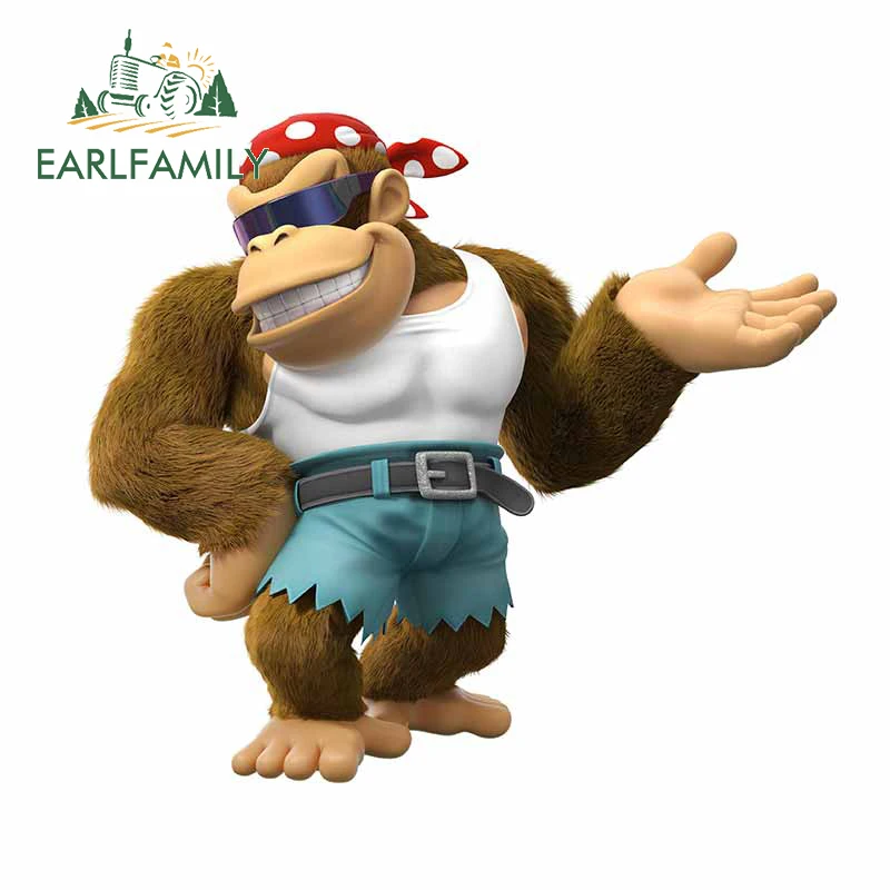 EARLFAMILY 13 см x 11 7 для аркадных игр Donkey Kong крутая Мужская Автомобильная наклейка