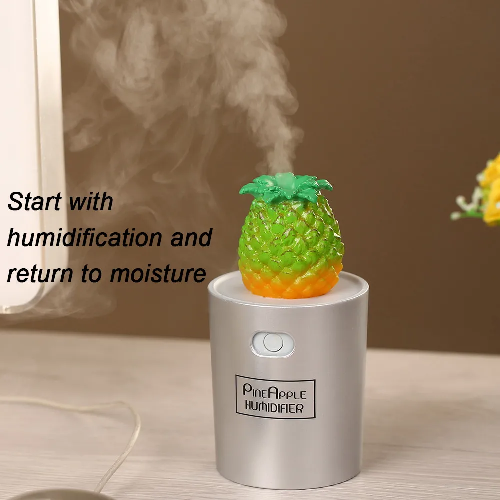 

130ml Mini Car USB Humidifier essential oils for aromatherapy diffusers air humidifier portable cartoon home spa mist maker