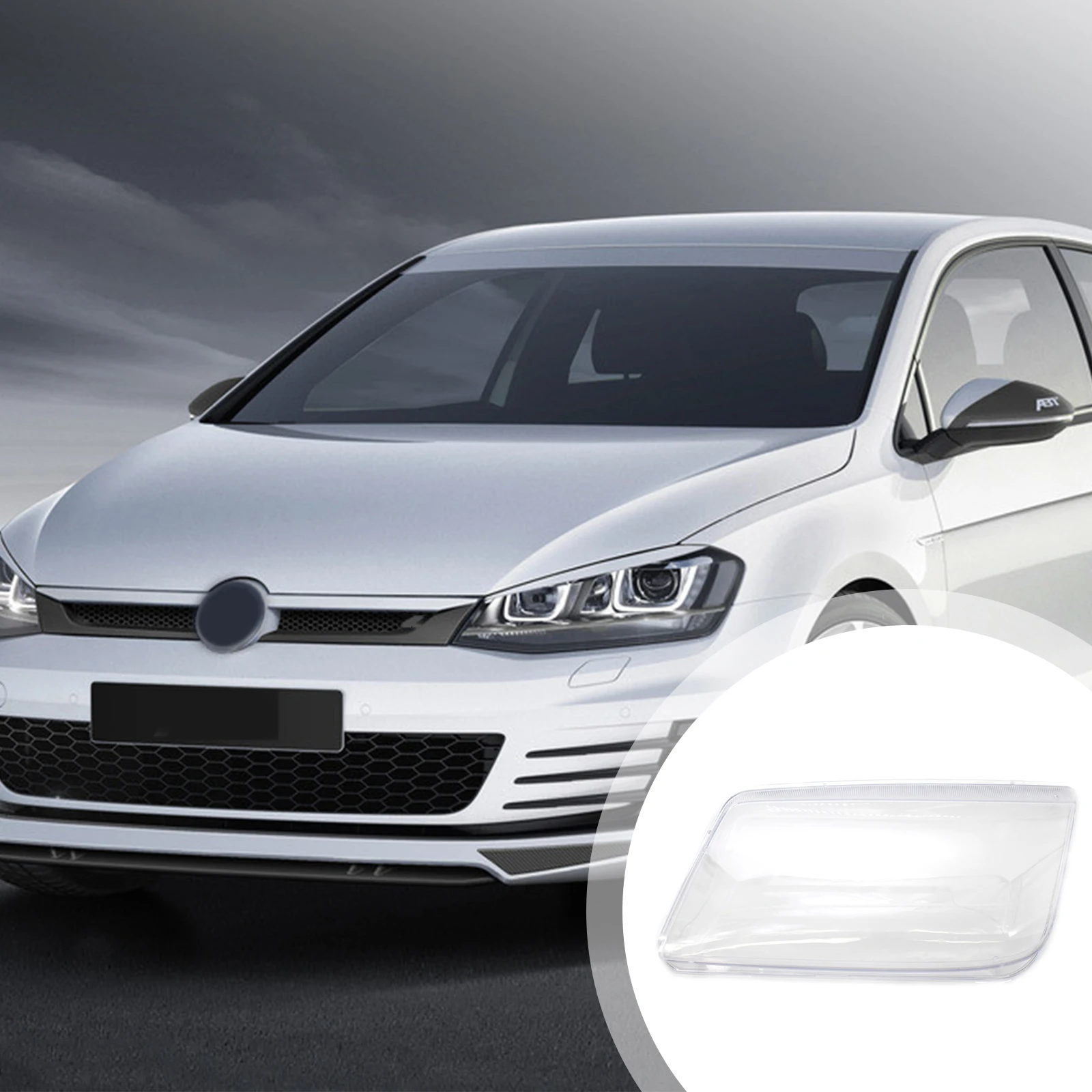 

NEW Automotive Car Front Headlight Lens Cover For Bora 1999-2005 ABS Auto Shell Headlamp Lampshade Transparent OE 1J5941018AH