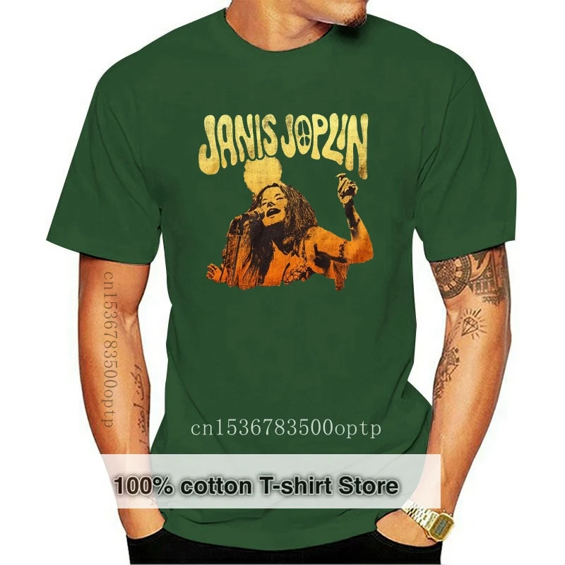 

Official Janis Joplin Live Tour Concert Poster Picture Photo T-shirt S M L XL 2XL 3XL 2018 New Summer Men Hot Sale Fashion