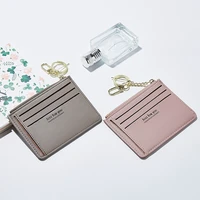 new 2021 ladies short mini coin purse japanese and korean version simple multi card fashion wallet