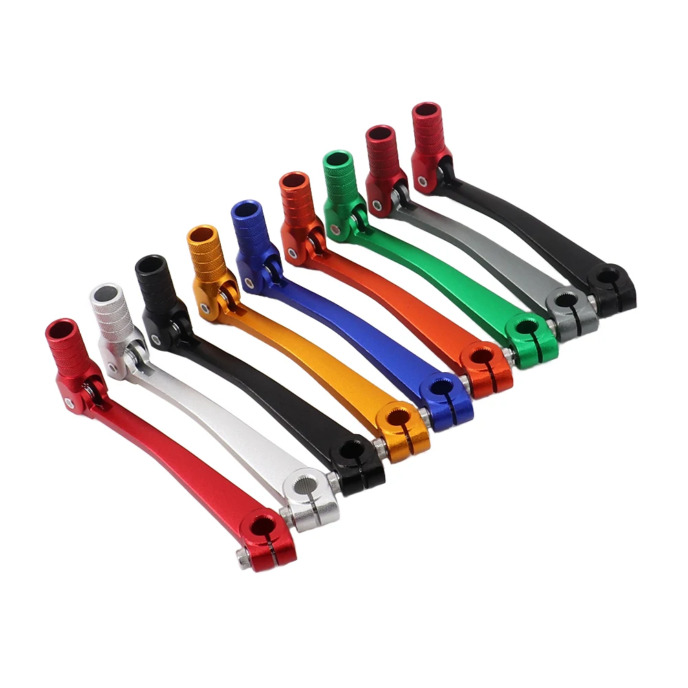 Мотоцикл с ЧПУ Алюминий складной Шестерни рычаг переключения передач для Kayo Apollo