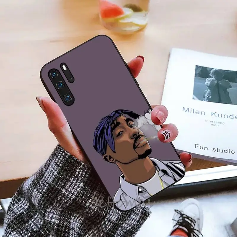 

2PAC CARTOON Phone Cases For Huawei P9 P10 P20 P30 Pro Lite smart Mate 10 Lite 20 Y5 Y6 Y7 2018 2019