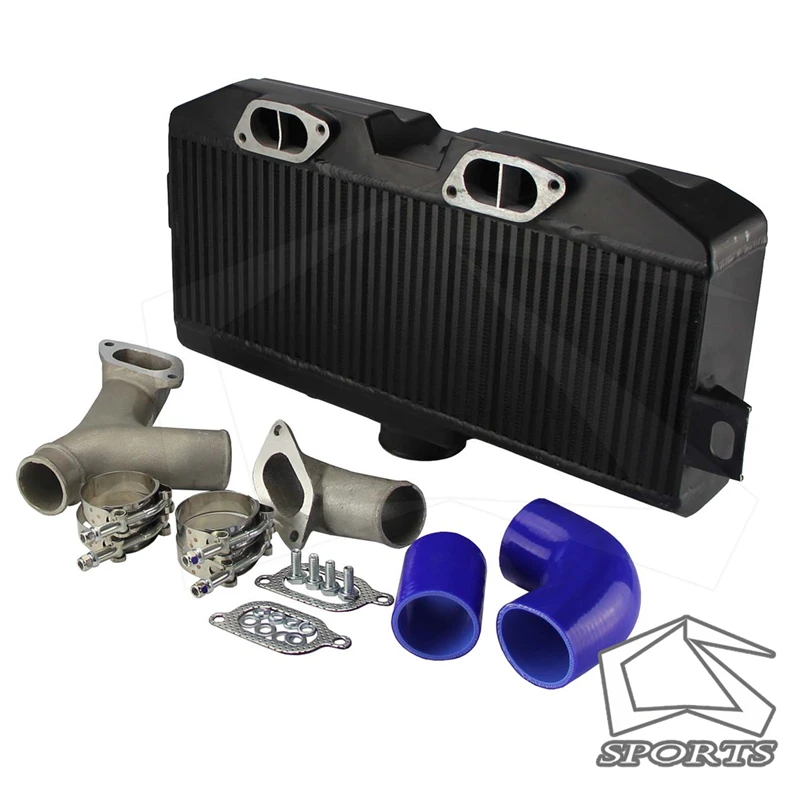 Вертикальный интеркулер с верхним креплением подходит для S * Ubar 02 07 WRX STI EJ20 EJ25 GD