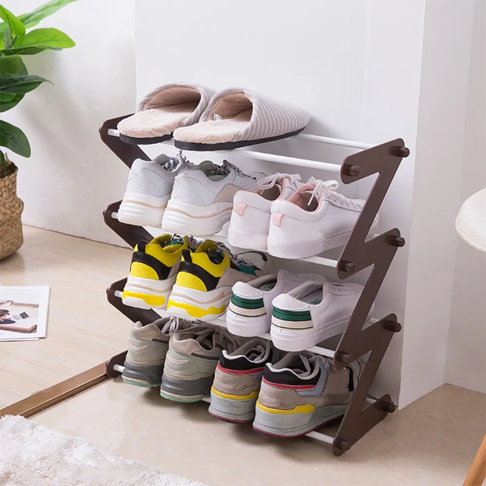 Hallway Space Saving Shoes Rack Over Multi-layer Stainless Steel Decorative Shelf Sundries Dorm Room Stand Organizer | Мебель