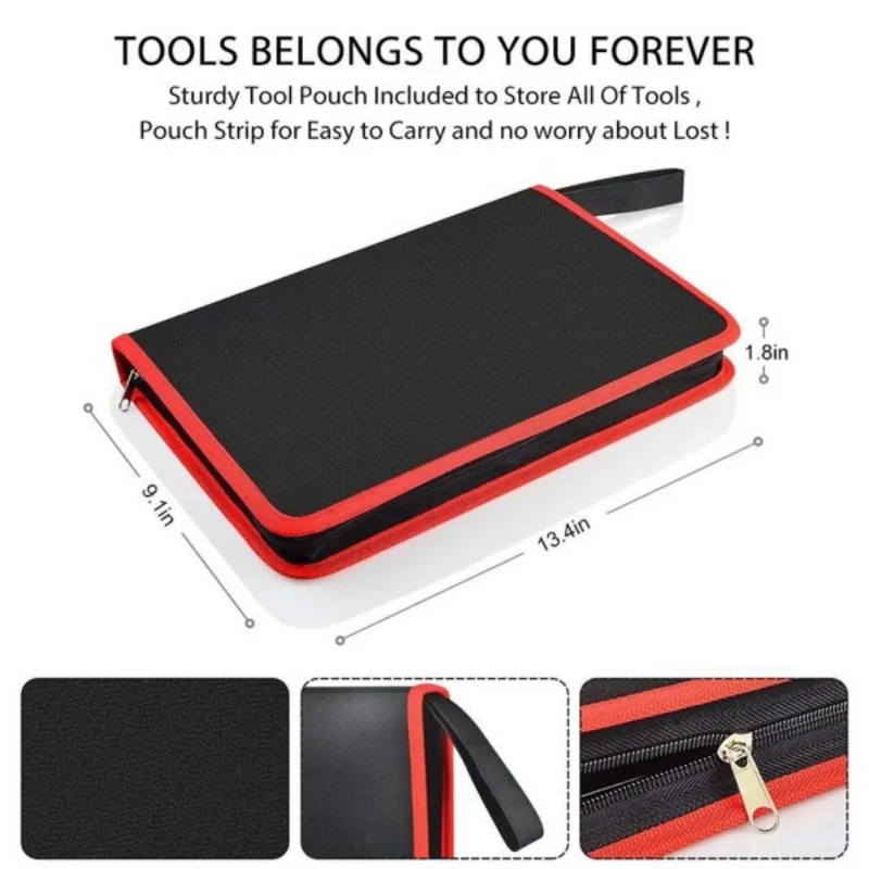 

Red Interior Remover 19 Piece Set Of Solid Car Radio Trim Removal Kit Auto Interior Repair Kit