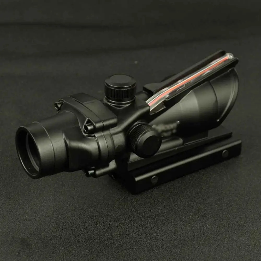 Тактический оптический Оптический Прицел ACOG 1X32 с красной точкой прицел для