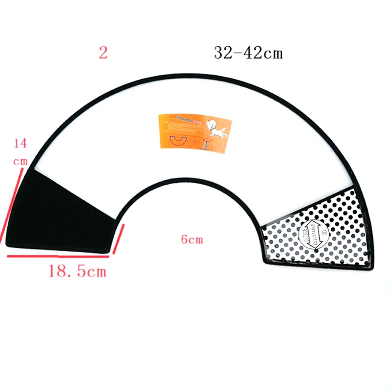 Прозрачный защитный чехол для собак и кошек конус заживления рана медицинский