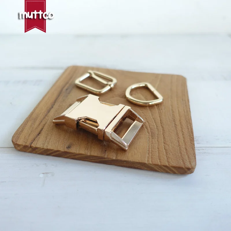 20 комплектов (металлическая пряжка + Регулируемая кольцо D/набор) ошейник для