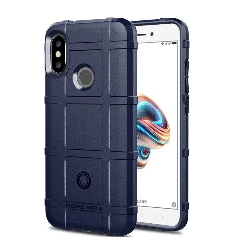 

XiaoMi Mi 6X Case Frosted non-slip Frame Airbag Protection Anti-fall Case Cover For Mi 6X A2 dust-proof soft Silicone Back Cover