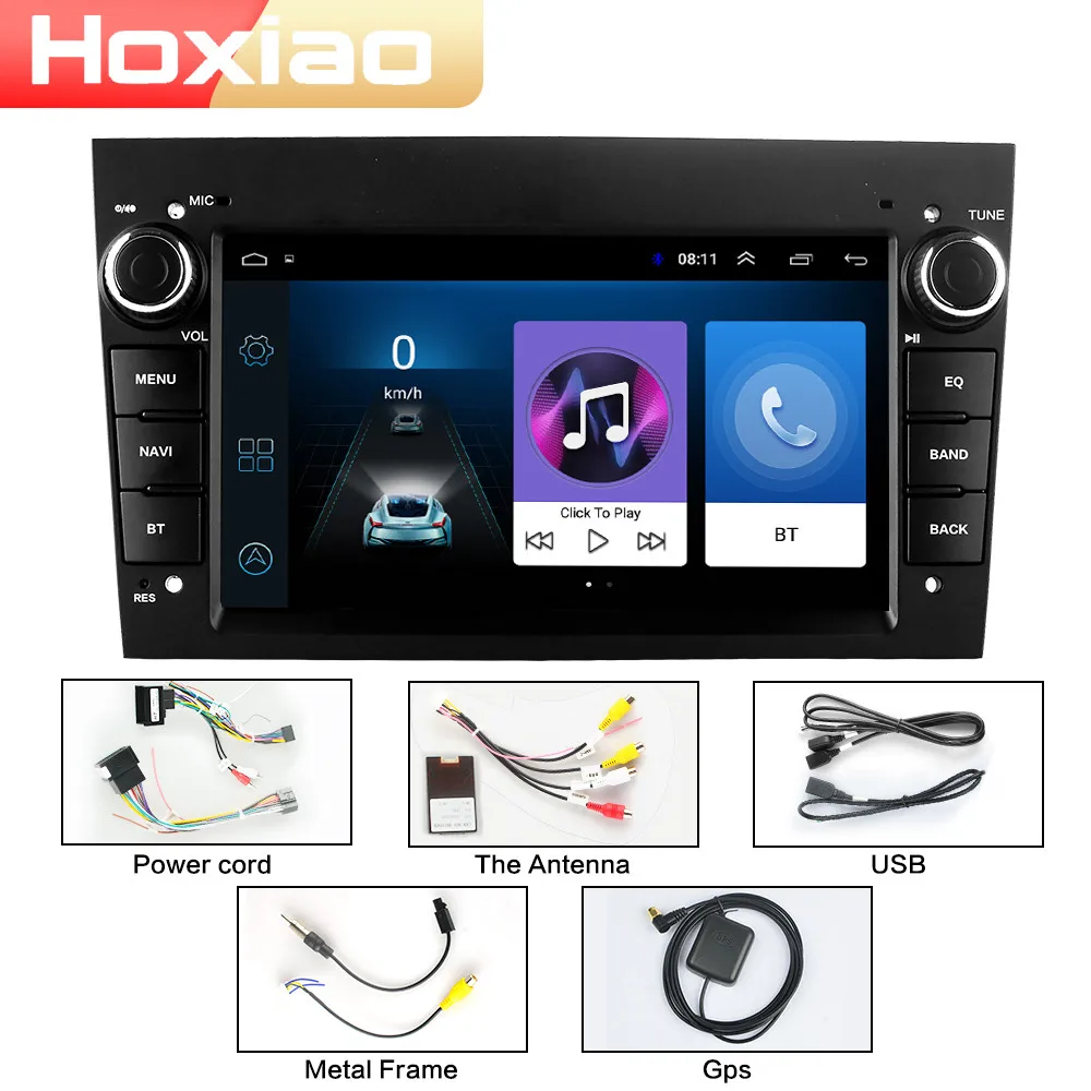 Автомагнитола мультимедийный видеоплеер Android 8 1 для Opel Astra Antara Vectra Corsa Zafira Meriva vivara