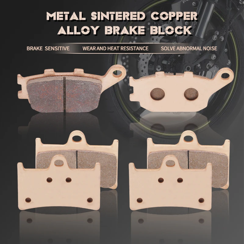 Передние и задние тормозные колодки для мотоцикла Yamaha YZF 600 1000 YZFR6 R6 YZFR1 R1 FZ6N/S FZ1N/S