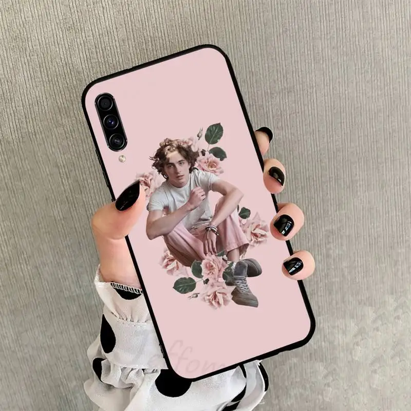 

Timothee Chalamet Phone Case black For Samsung galaxy S 21 20 10 8 A 51 71 50 21s 70 40 20 20e note 10 plus Ultra 5g fe