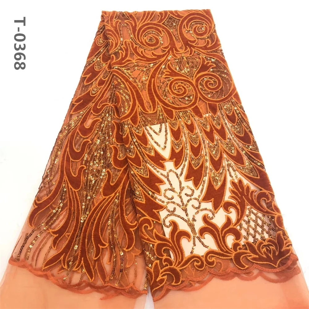 Кружевная ткань бархатная кружевная с вышивкой нигерийская 2020 высокое качество