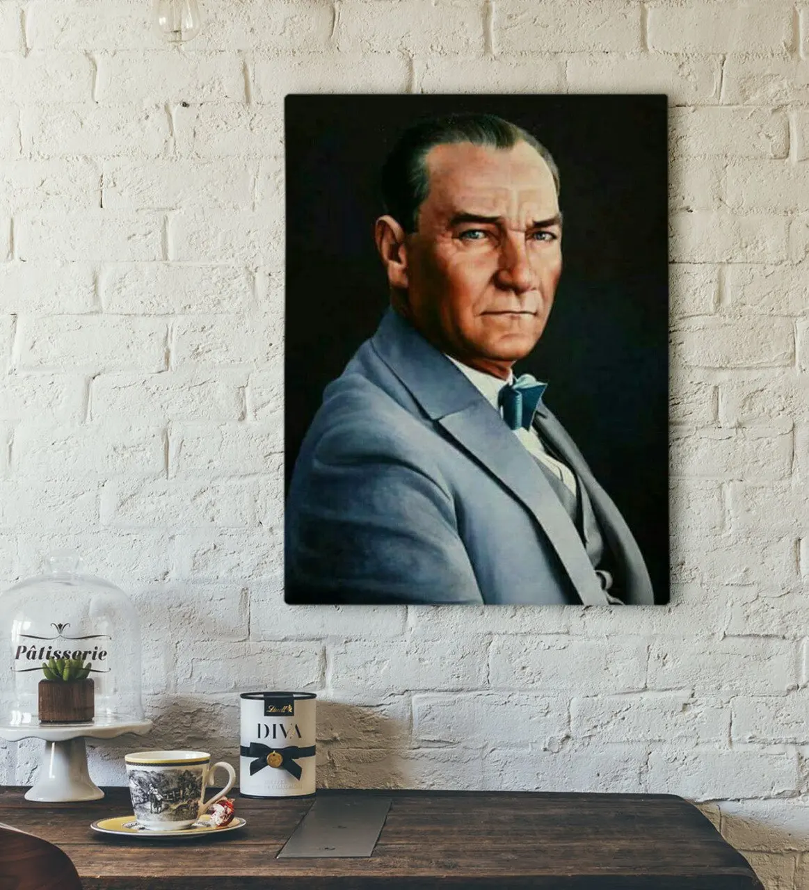 

BK Home Ataturk Designed Canvas Tablo-28