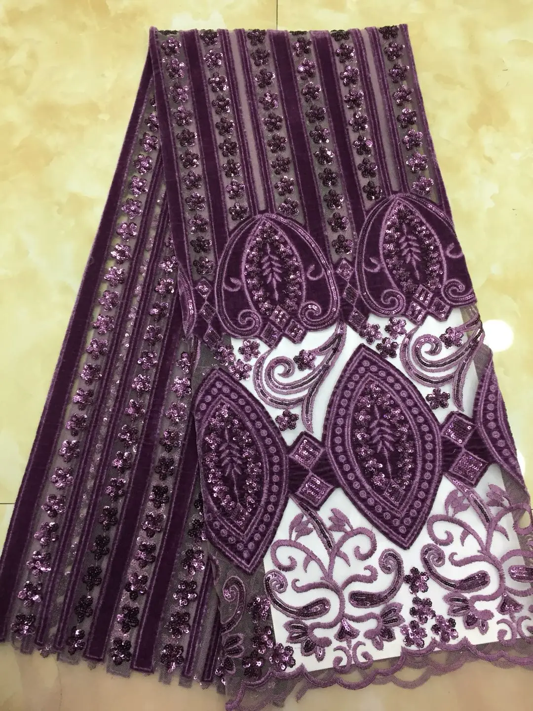 

African sequins High Quality Net Lace,French Voile Guipure tulle mesh Lace Fabric For dress 5yd/lot Free Shipping FJ27861