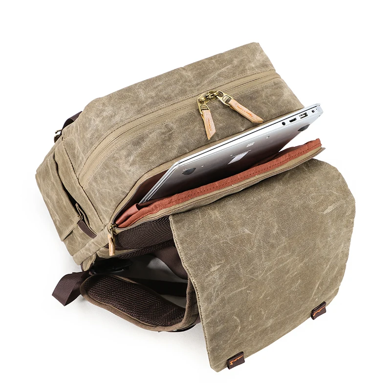 multi functional vintage camera bag backpack waterproof backpack for camera and laptop 15 6 inch free global shipping