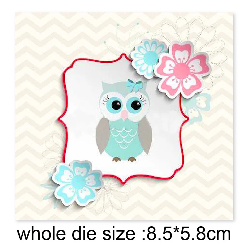 

Metal Cutting Dies Stencils cute owl 2020 New Craft Die Cut for DIY Scrapbooking Album Paper Card